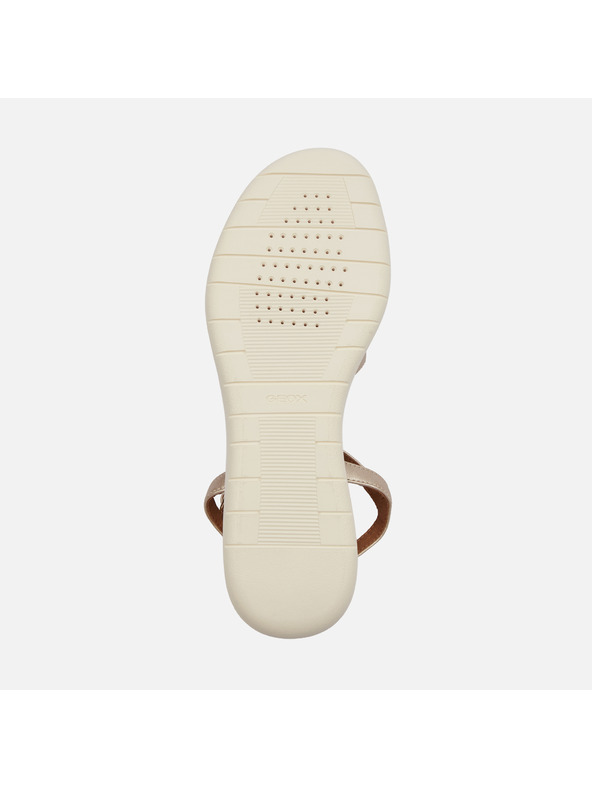 Geox Zlaté dámske sandále Geox Meliconia