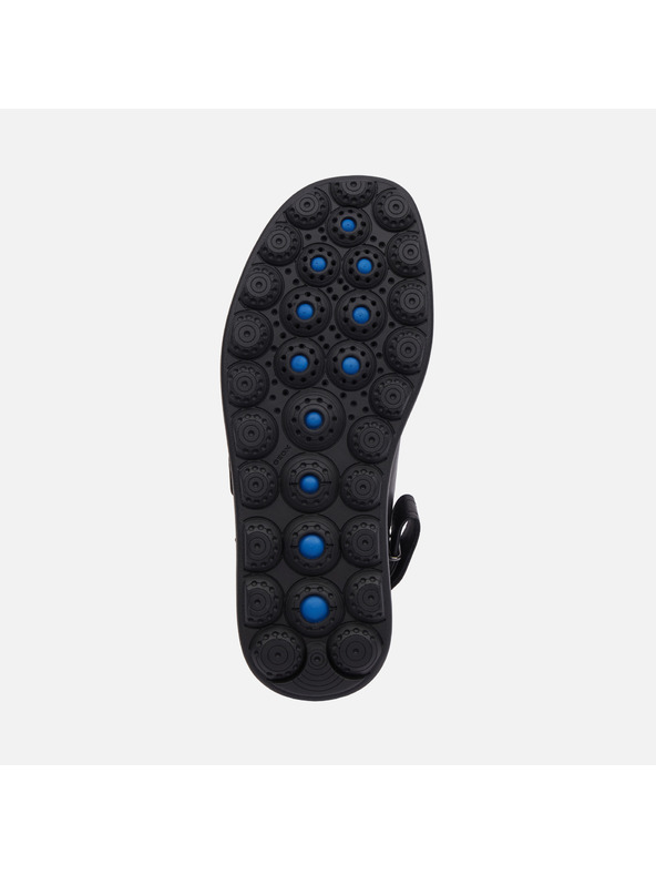 Geox Čierne dámske sandále Geox Spherica EC4.1 S