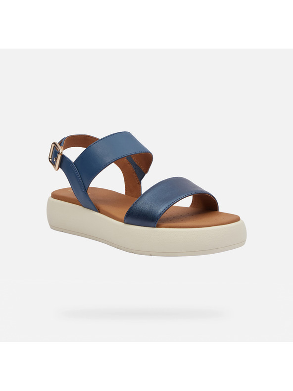 Geox Svetlomodré dámske sandále Geox Camalei