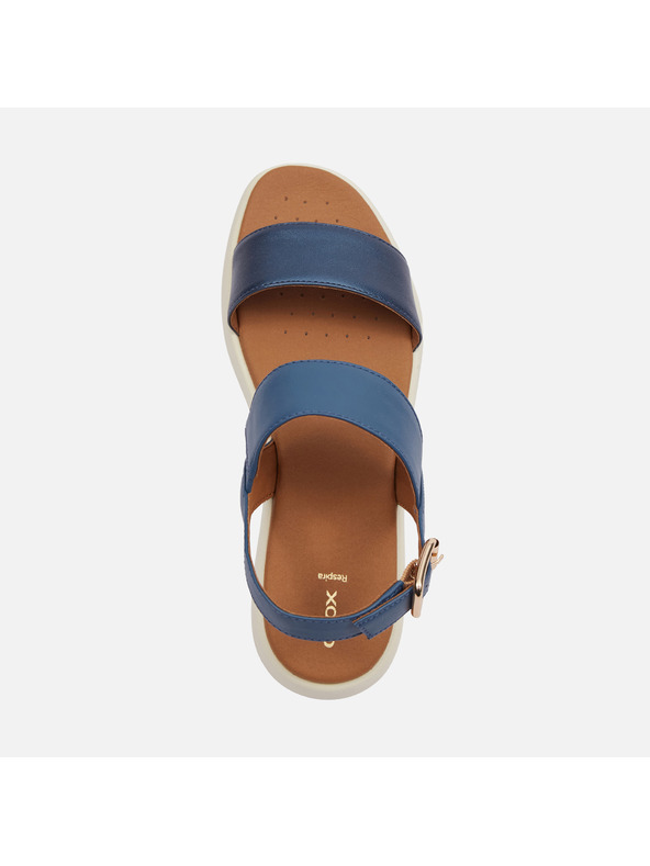 Geox Svetlomodré dámske sandále Geox Camalei