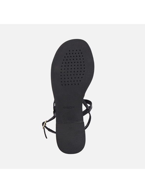 Geox Čierne dámske sandále Geox Maddalusiac
