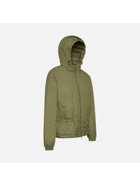 Geox Khaki dámska bunda Geox Spherica