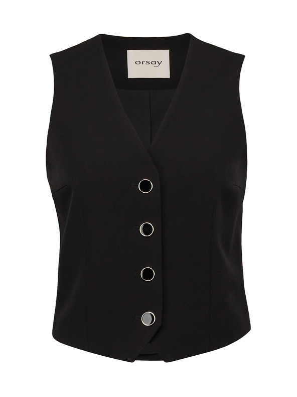 Orsay Čierna dámska vesta ORSAY