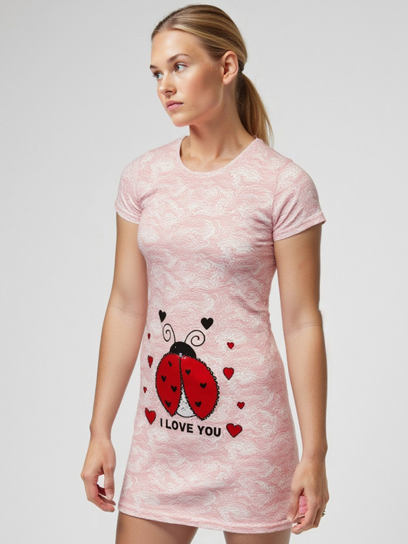 Edoti Dámske pyžamo nočná košeľa 258ULR - mätová OTHER