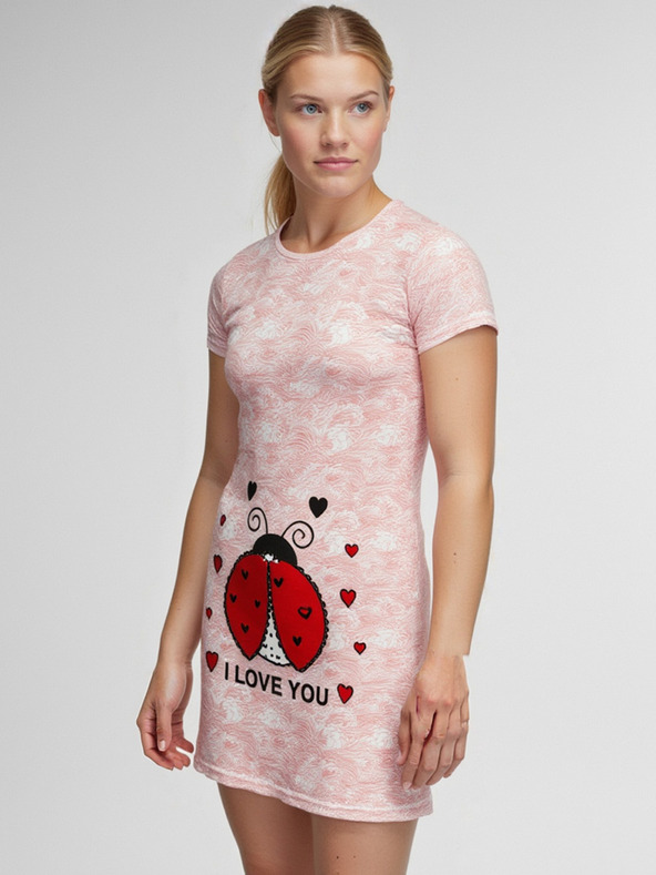 Edoti Dámske pyžamo nočná košeľa 258ULR - mätová OTHER