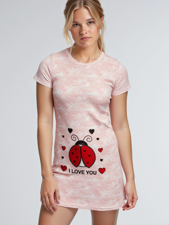 Edoti Dámske pyžamo nočná košeľa 258ULR - mätová OTHER