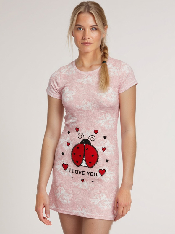 Edoti Dámske pyžamo nočná košeľa 258ULR - mätová OTHER