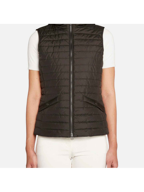 Geox Čierna dámska vesta Geox Ascythia