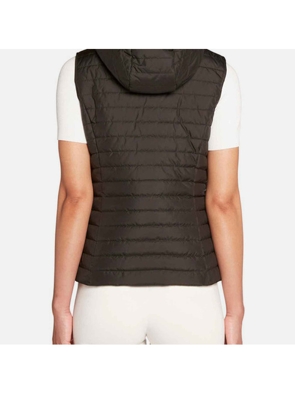 Geox Čierna dámska vesta Geox Ascythia