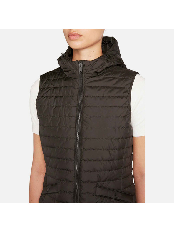 Geox Čierna dámska vesta Geox Ascythia