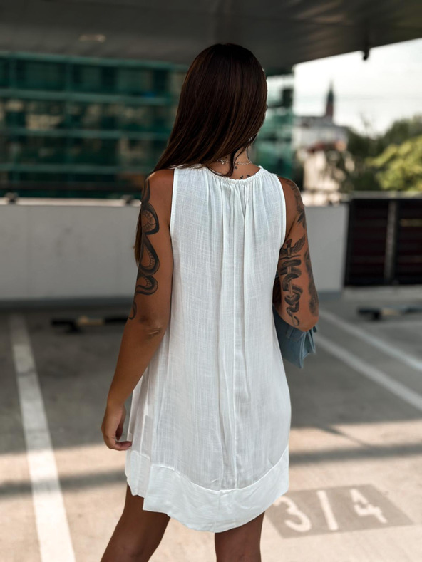 Edoti Dámske mini šaty DLR106 - ružové OTHER