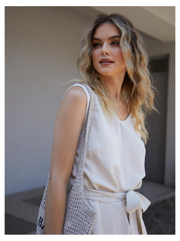 Edoti Dámske mini šaty DLR106 - ružové OTHER