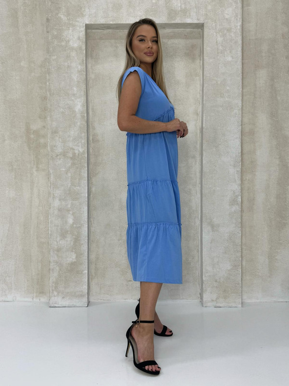 Edoti Dámske mini šaty DLR106 - ružové OTHER