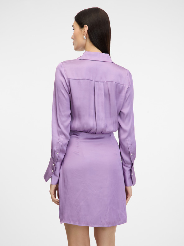 Orsay Svetlo fialové krátke dámske šaty ORSAY