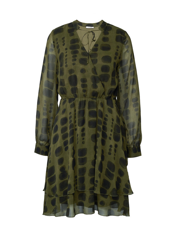 Orsay Zelené dámske šaty ku kolenám ORSAY