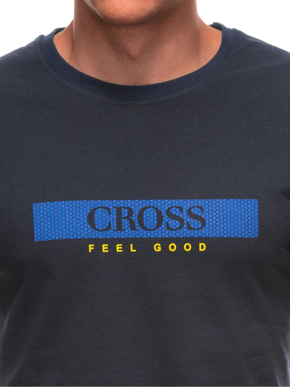 Edoti Pánske tričko s potlačou S2033 - biele OTHER