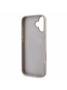Guess PU 4G Stripe Zadní Kryt pro iPhone 16 Pink Obal na telefón