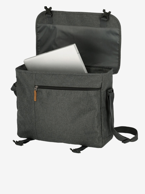 Travelite Basics messenger bag ME - tmavě šedá Obal na telefón