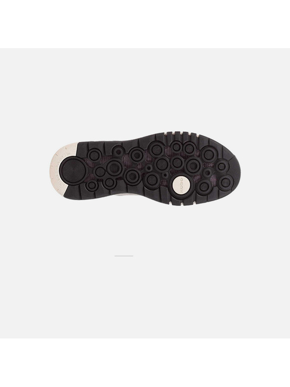 Geox Šedé dámske členkové topánky Geox Aerantis