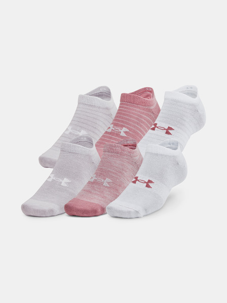 Under Armour Unisexové ponožky Under Armour UA Essential No Show (6 párov)