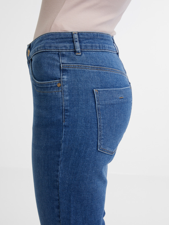 Orsay Modré dámske skinny fit džínsy ORSAY