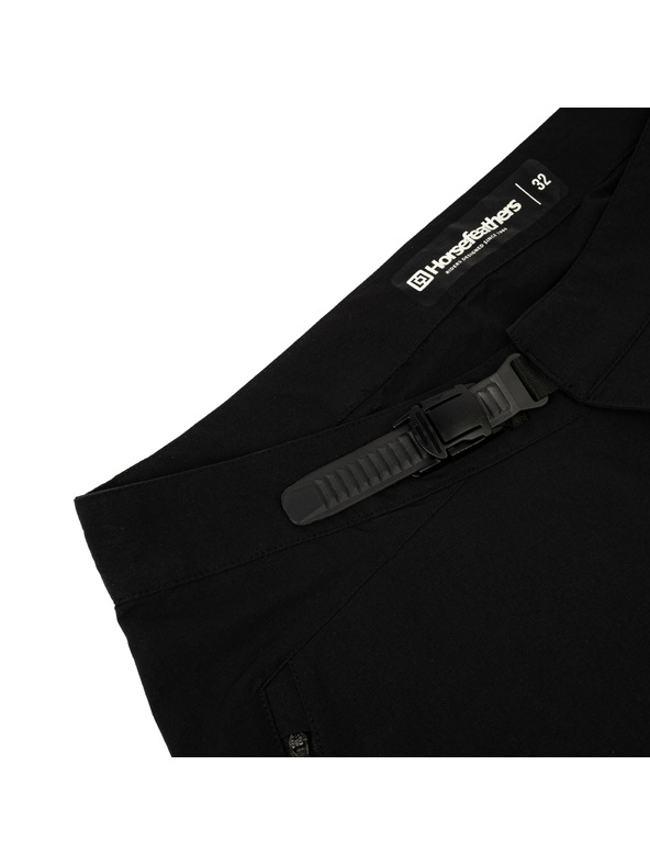 Horsefeathers Stoker cyklistické nohavice - čierne HORSEFEATHERS