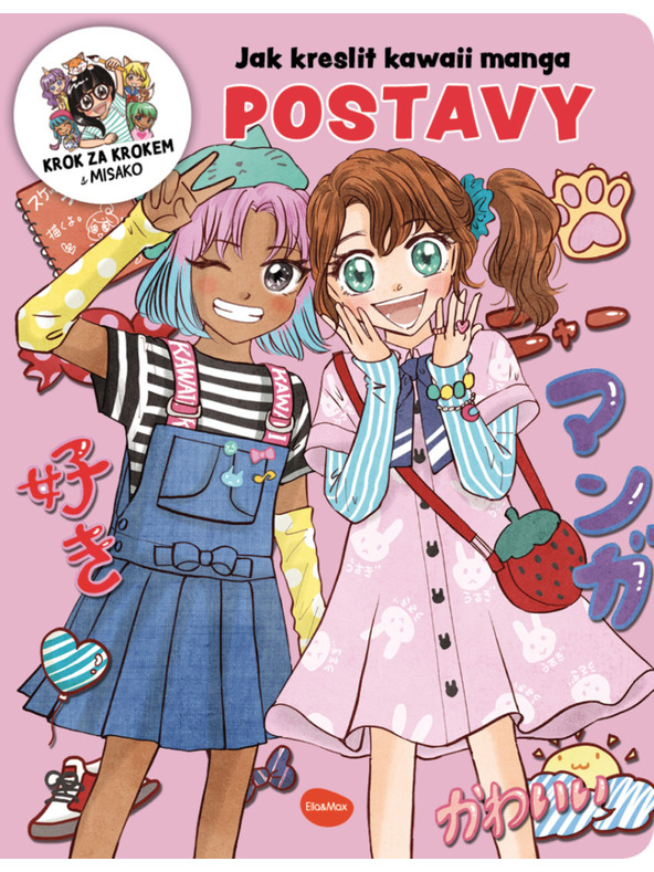 BAAGL  Ako kresliť KAWAII MANGA: POSTAVY – Krok za krokom s MISAKO