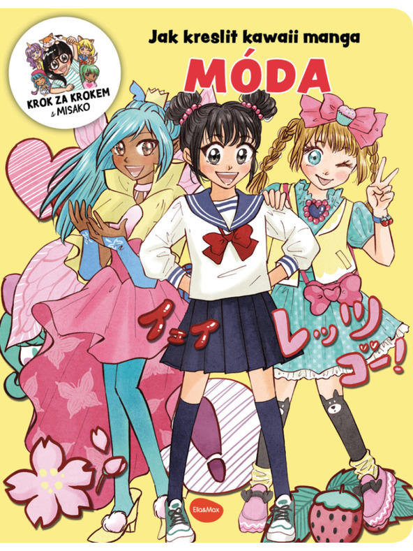 BAAGL  Ako kresliť KAWAII MANGA: MÓDA – Krok za krokom s MISAKO