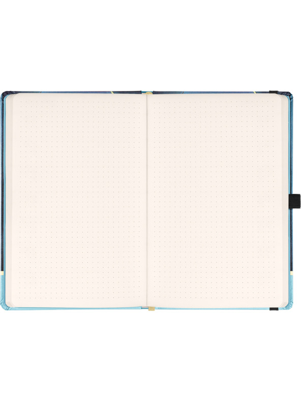 BAAGL  NOTIQUE Notes Alfons Mucha – Luna, bodkovaný, 13 x 21 cm