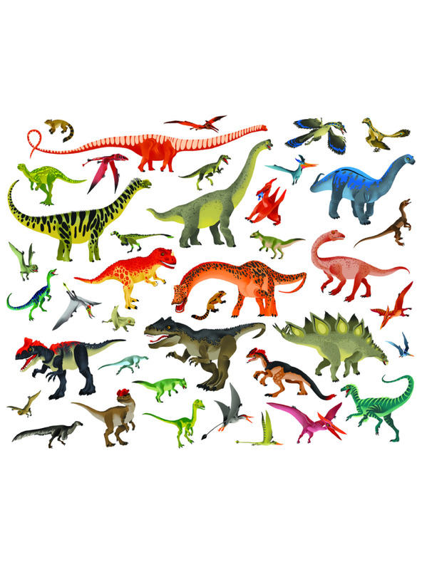 BAAGL  Čítaj a nalepuj – MEDZI DINOSAURAMI, kniha so samolepkami