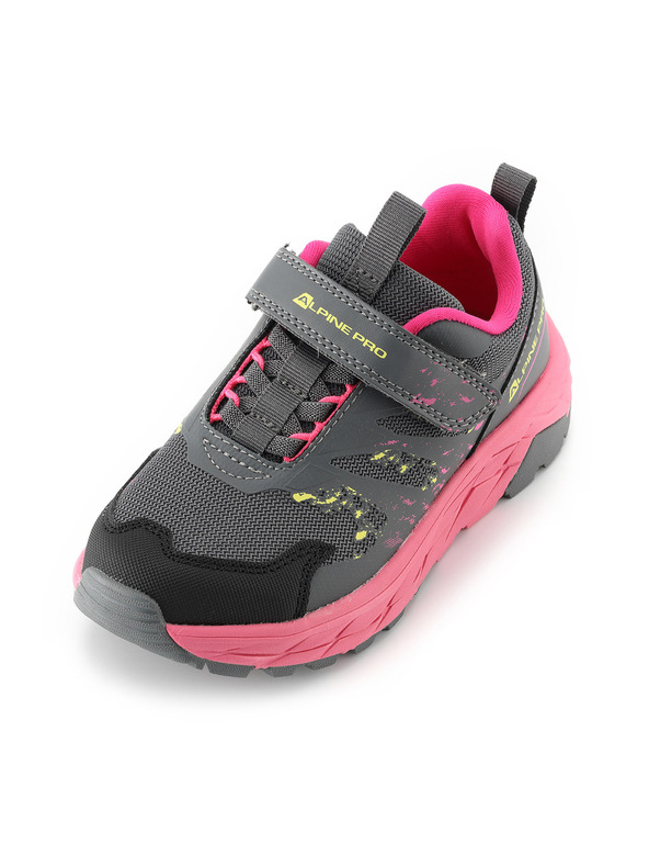 ALPINE PRO Detská outdoorová obuv ALPINE PRO MAURO smoked pearl