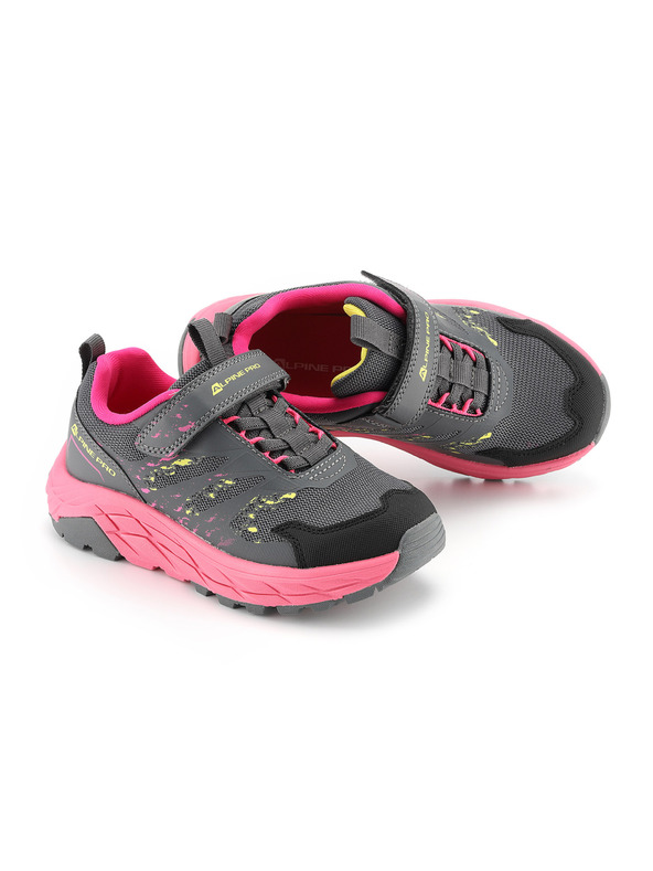 ALPINE PRO Detská outdoorová obuv ALPINE PRO MAURO smoked pearl