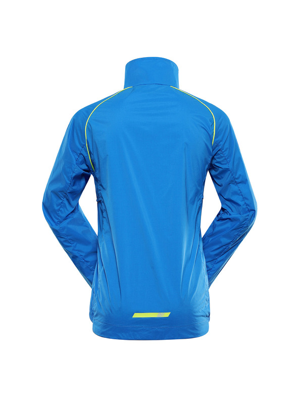 ALPINE PRO Detská ultľahká bunda s úpravou dwr ALPINE PRO SPINO 2 elektrická modrá limonáda