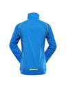 ALPINE PRO Detská ultľahká bunda s úpravou dwr ALPINE PRO SPINO 2 elektrická modrá limonáda