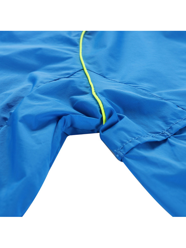 ALPINE PRO Detská ultľahká bunda s úpravou dwr ALPINE PRO SPINO 2 elektrická modrá limonáda