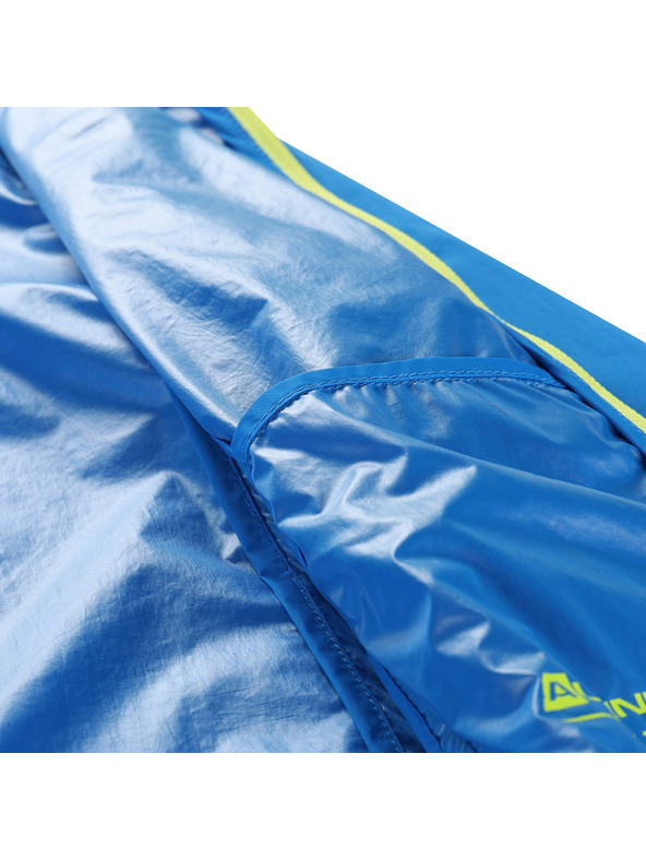 ALPINE PRO Detská ultľahká bunda s úpravou dwr ALPINE PRO SPINO 2 elektrická modrá limonáda