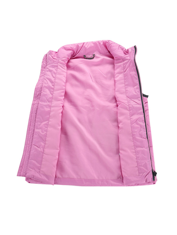 ALPINE PRO Detská ultľahká vesta s impregnáciou ALPINE PRO BERFO cyklamenová