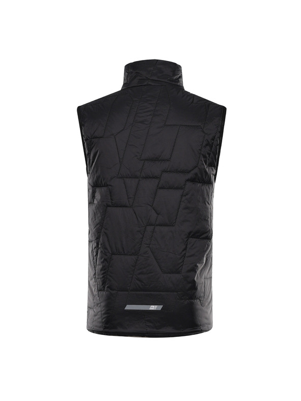 ALPINE PRO Detská ultľahká vesta s impregnáciou ALPINE PRO BERFO čierna