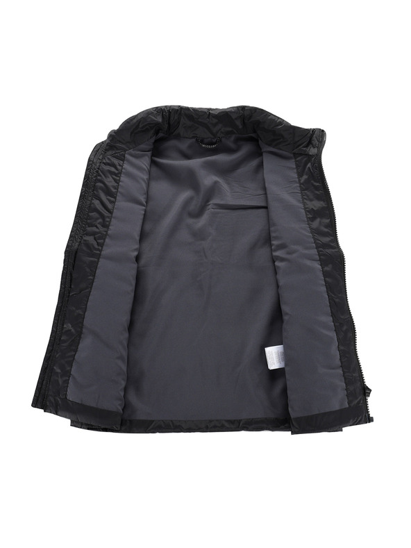 ALPINE PRO Detská ultľahká vesta s impregnáciou ALPINE PRO BERFO čierna