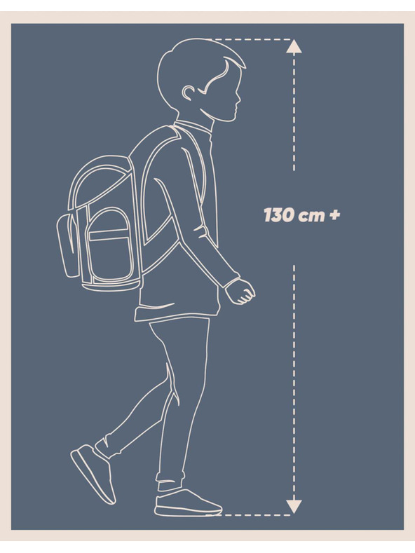 BAAGL  BAAGL Školský batoh Core Láva