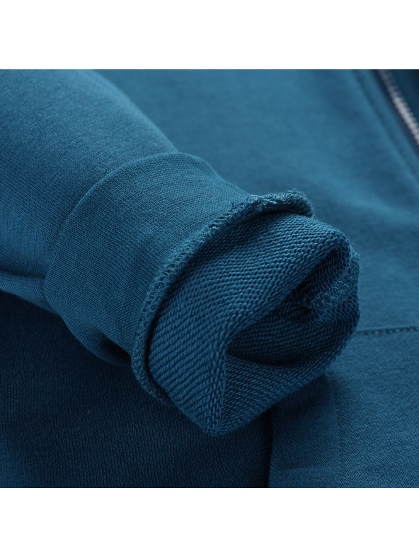 ALPINE PRO Detská bavlnená mikina s kapucou ALPINE PRO LOKKO marocká