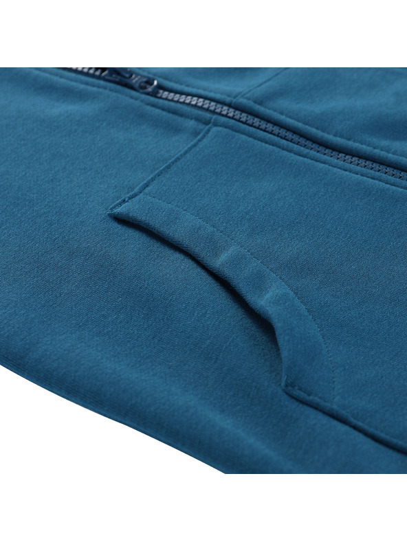 ALPINE PRO Detská bavlnená mikina s kapucou ALPINE PRO LOKKO marocká