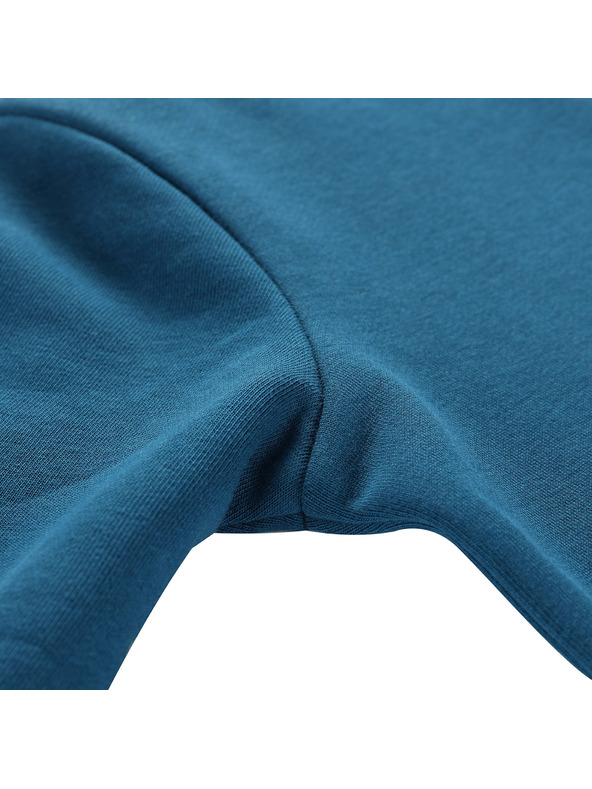 ALPINE PRO Detská bavlnená mikina s kapucou ALPINE PRO LOKKO marocká