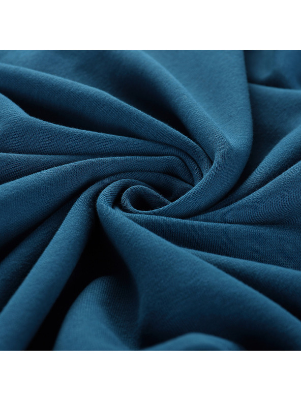 ALPINE PRO Detská bavlnená mikina s kapucou ALPINE PRO LOKKO marocká