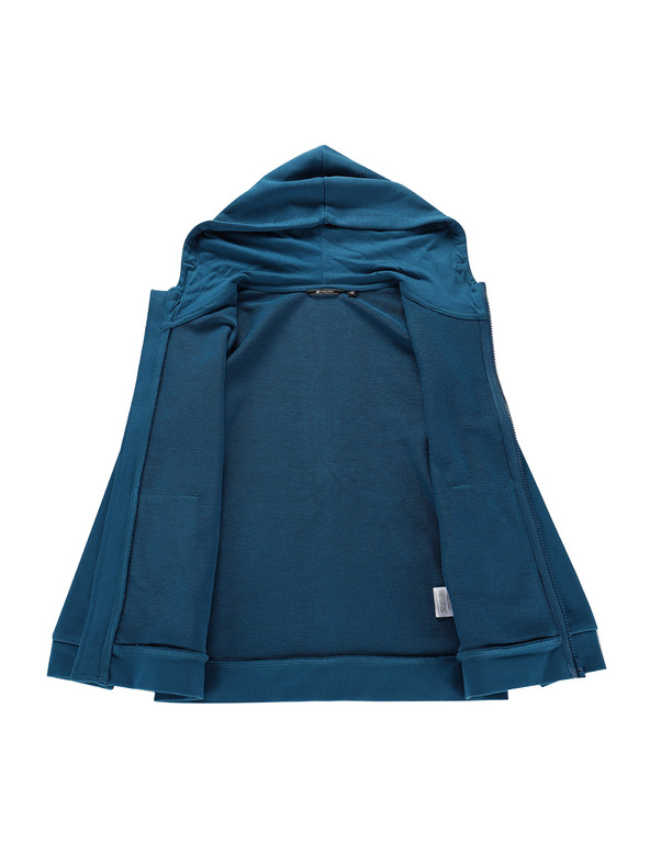 ALPINE PRO Detská bavlnená mikina s kapucou ALPINE PRO LOKKO marocká