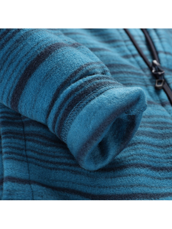 ALPINE PRO Detská fleecová mikina ALPINE PRO SIUSO 2 mykonos modrá varianta pa