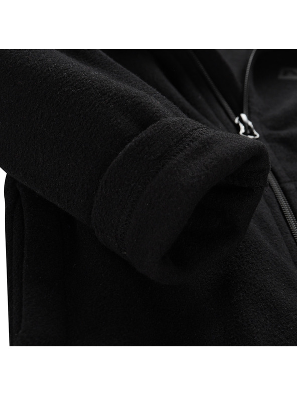 ALPINE PRO Detská fleecová mikina ALPINE PRO SIUSO 2 čierna