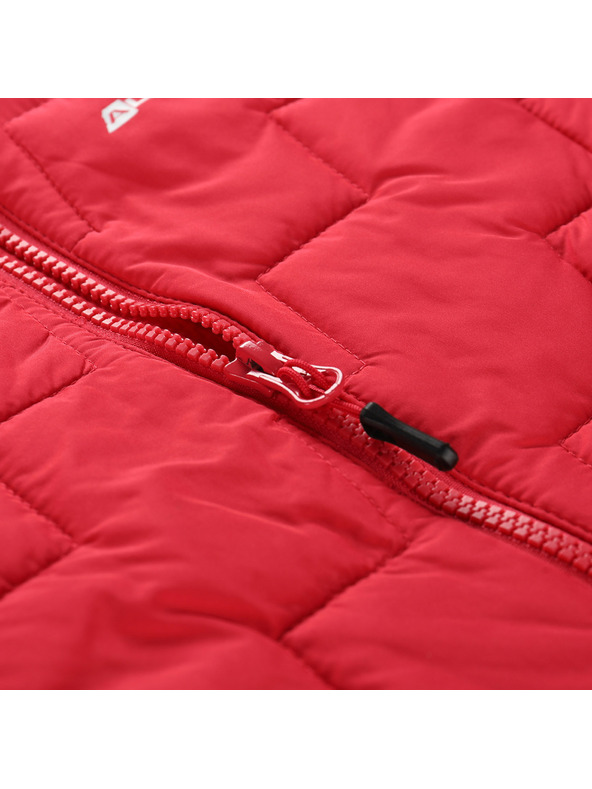 ALPINE PRO Detská mikina s merino výplňou ALPINE PRO JORWO malinová