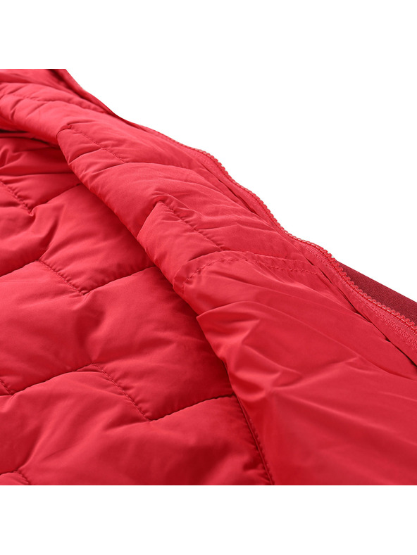 ALPINE PRO Detská mikina s merino výplňou ALPINE PRO JORWO malinová