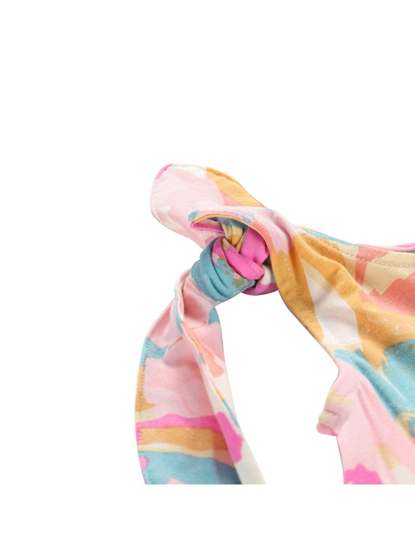 ALPINE PRO Detské letné šaty ALPINE PRO ARENO krémová varianta pa